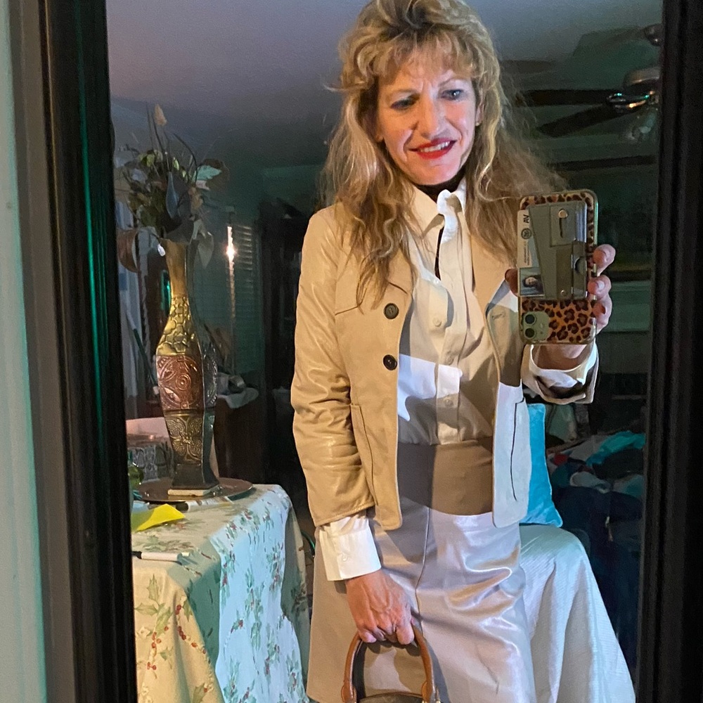 Authentic Prada Miu Miu Like Butter Leather Jacket - image 6